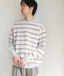 URBAN RESEARCH DOORS | 『UR TECH Renew Knit』クルーネックプルオーバー(ニット/セーター)
