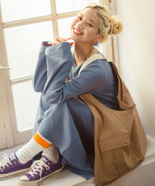 URBAN RESEARCH Sonny Label(アーバンリサーチサニーレーベル)の「Ayakawasakiコラボ2WAYベスト(ベスト・レディース・オフ(ホイップ)/ベージュ(ベイク)/ピンク・FREE)」の2枚目の写真