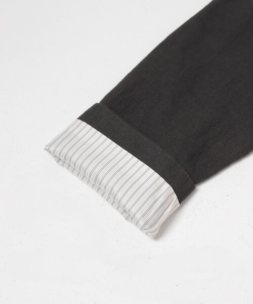 かぐれ（カグレ）の「リネンラミーノーカラージャケット（ノーカラージャケット・レディース・BLACK・Free）」の17枚目の写真