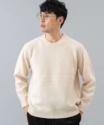 URBAN RESEARCH ROSSO | 『XLサイズあり』シェットランドウールクルーネックニット(ニット/セーター)