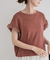 ITEMS URBANRESEARCH | ドッキングフリルTシャツ(Tシャツ/カットソー)