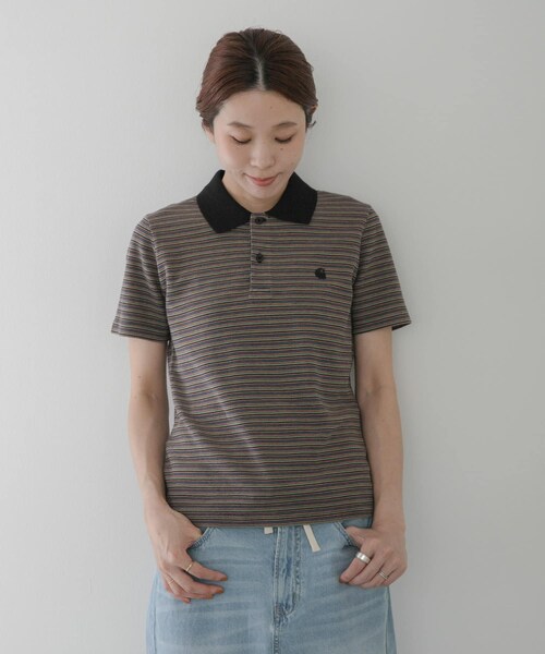 URBAN RESEARCH Sonny Label（アーバンリサーチサニーレーベル）の「CARHARTT　SHORT-SLEEVE DION POLO（ポロシャツ・レディース・LILY/ICARIA・S）」の14枚目の写真