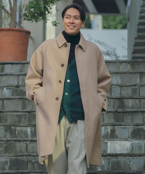 BAL COLLAR COAT SUPER120