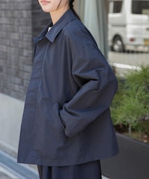 FORK&SPOON | FORK&SPOON　ステンカラーショートコート(ステンカラーコート)