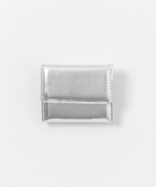 SENSE OF PLACE by URBAN RESEARCH（センスオブプレイスバイアーバンリサーチ）の「ミニマムコンパクトウォレット（財布・レディース・SILVER/BLACK/MOCHA・one）」の16枚目の写真