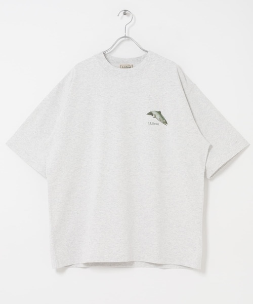 URBAN RESEARCH DOORS(アーバンリサーチドアーズ)の「L.L.Bean JAPAN EDITION 1980 SS CATALOG TROUT T-SHIRTS(Tシャツ/カットソー・メンズ・ECRU/BIRCH/NAVY/TOP VIOLET/TOP TEAL・M/L/XL)」の2枚目の写真