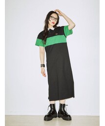 jouetie | ラガーロングワンピース(ワンピース)