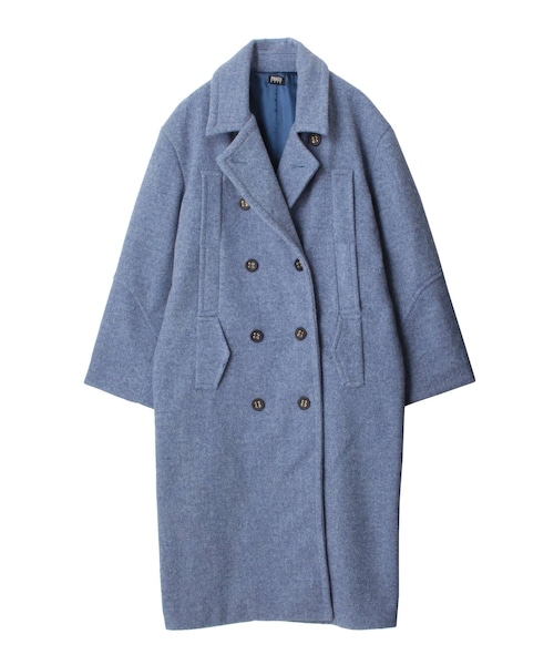 PAMEO POSE（パメオポーズ）の「Big Pea Coat（その他アウター・レディース・ブラック/レッド/ブルー・F）」の3枚目の写真