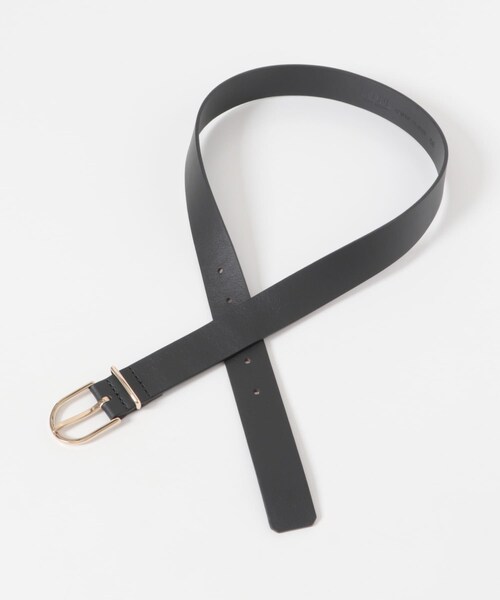 URBAN RESEARCH ROSSO（アーバンリサーチロッソ）の「LEFIJE　Tresor BELT（ベルト・レディース・Black/DkBrown・80）」の5枚目の写真