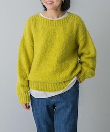 TRICOTS JEAN MARC | 『別注』TRICOTS JEAN MARC×DOORS　boat neck loose knit(ニット/セーター)