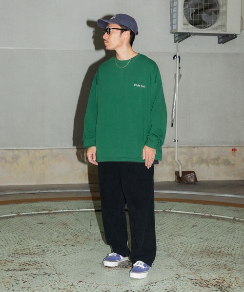 URBAN RESEARCH(アーバンリサーチ)の「Wide Dad×GREENROOM SWEAT(スウェット・メンズ・GREEN・1/2)」の7枚目の写真