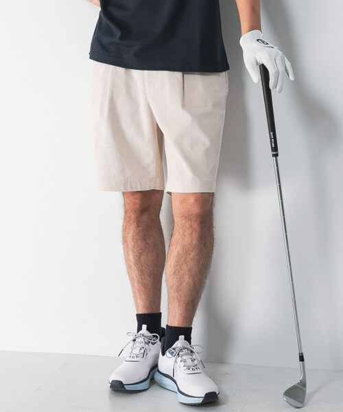 URBAN RESEARCH Sonny Label（アーバンリサーチサニーレーベル）の「OOPS　コーデュロイショーツ（その他パンツ・メンズ・BLACK/BEIGE/NAVY・M/L/XL）」の13枚目の写真