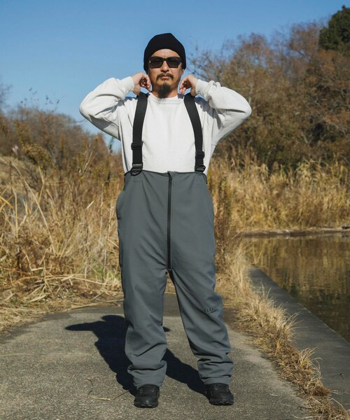 URBAN RESEARCH（アーバンリサーチ）の「ELECTRIC　EX WATER REPELLENT BIB PT（つなぎ/オールインワン・メンズ・BLACK/CHARCOAL・L/XL）」の14枚目の写真