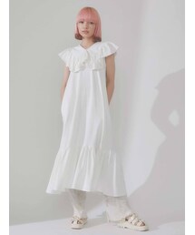 merry jenny | bigフリルカラーカットワンピース(ワンピース)