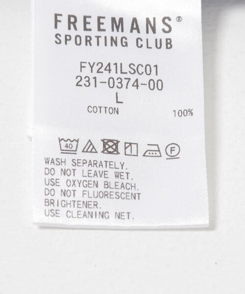 URBAN RESEARCH(アーバンリサーチ)の「FREEMANS SPORTING CLUB CHRYSTIE SHIRTS(シャツ/ブラウス・メンズ・50ブルー/1ホワイト/52サックス/120Wレッド/150Wブルー・S/M/L)」の22枚目の写真