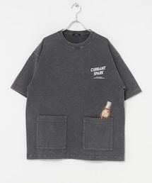 ITEMS URBANRESEARCH | USEDライクビバレッジプリントTシャツ(Tシャツ/カットソー)