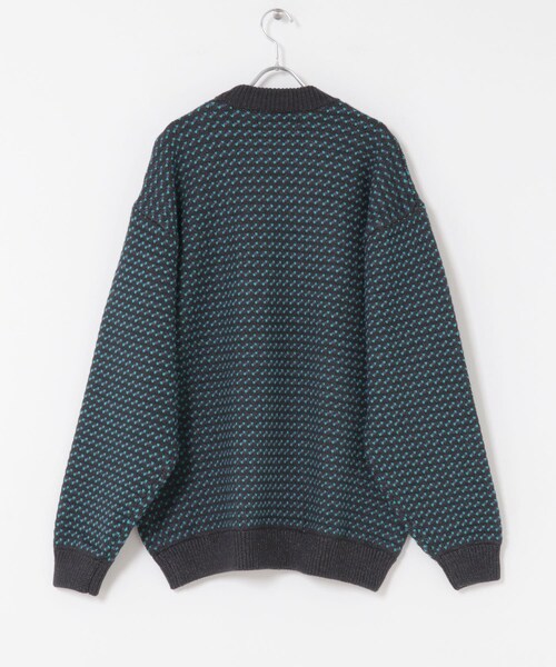 URBAN RESEARCH DOORS(アーバンリサーチドアーズ)の「L.L.Bean JAPAN EDITION Wayne Sweater Birds-Eye(ニット/セーター・メンズ・GRY/WHT/CHR/PLM・M/L/XL)」の11枚目の写真