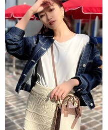 RESEXXY | バックレースアップGジャン【セットアップ着用可能】(デニムジャケット)