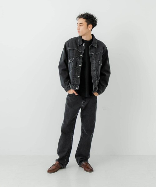 URBAN RESEARCH(アーバンリサーチ)の「13.5oz DENIM TYPE 2nd JACKET(デニムジャケット・メンズ・INDIGO/LT INDIGO/BLACK・S/M/L)」の15枚目の写真