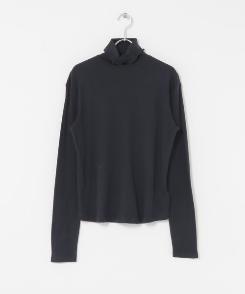 URBAN RESEARCH ROSSO（アーバンリサーチロッソ）の「コットンカシミヤハイネックカットソー（Tシャツ/カットソー・レディース・OFF/GREIGE/NAVY・Free）」の13枚目の写真