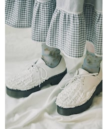 merry jenny | フリルレースアップシューズ(その他シューズ)