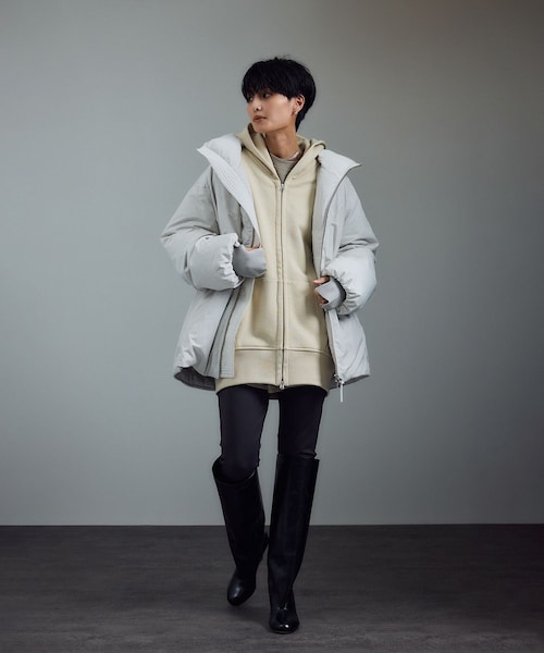 ADAM ET ROPE'（アダムエロペ）の「【J'aDoRe限定】【BRENTELLA（ブレンテッラ）】LATHYLAN / ウェッジロングブーツ（ブーツ・レディース・ブラック・35.5/36.5/37.5/38.5）」の11枚目の写真