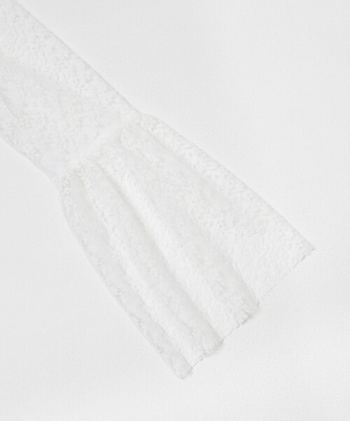 URBAN RESEARCH ROSSO（アーバンリサーチロッソ）の「フレアスリーブレースブラウス（シャツ/ブラウス・レディース・WHITE/SAX/BLACK・Free）」の12枚目の写真