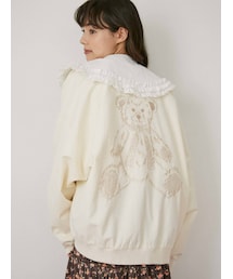 merry jenny | bear刺繍ブルゾン(ブルゾン)