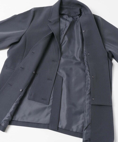 SENSE OF PLACE by URBAN RESEARCH（センスオブプレイスバイアーバンリサーチ）の「2WAYルーズジャケット（テーラードジャケット・レディース・BLACK/CHARCOAL/BROWN・one）」の19枚目の写真