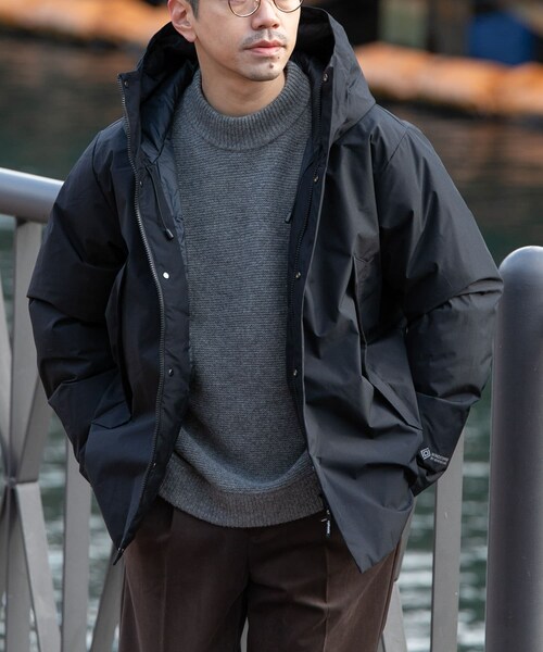 URBAN RESEARCH ROSSO(アーバンリサーチロッソ)の「『別注』+phenix WINDSTOPPER by GORE-TEX LABS ダウンジャケット(その他アウター・メンズ・BLACK/NAVY/BROWN・S/M/L/XL)」の18枚目の写真