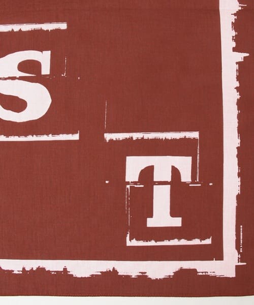 URBAN RESEARCH（アーバンリサーチ）の「OUTPOST BANDANA∴（バンダナ/スカーフ・メンズ・BURGUNDY/CHARCOAL/GREEN・-0）」の6枚目の写真