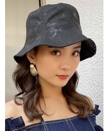 EMODA | ギャザーワイドバケットハット(ハット)