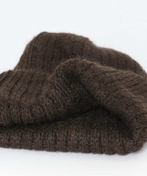 URBAN RESEARCH DOORS（アーバンリサーチドアーズ）の「KIJIMA TAKAYUKI　ALPACA BEANIE（ニットキャップ/ビーニー・レディース・C.GRAY/D.BROWN・one）」の7枚目の写真