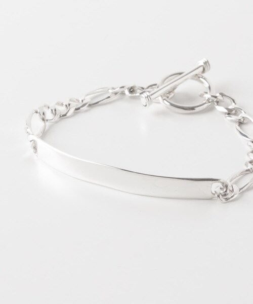 URBAN RESEARCH(アーバンリサーチ)の「XOLO ID FIGARO LINK BRACE 6MM(ブレスレット・メンズ・SILVER・19)」の6枚目の写真