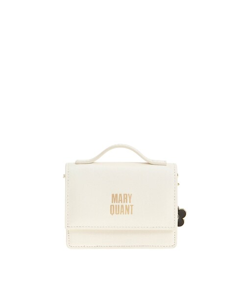 MERCURYDUO（マーキュリーデュオ）の「【MARY QUANT】デイジーチャーム付きミニウォレット（その他雑貨・レディース・オフホワイト/ブラック/ピンク/ブルー・F）」の2枚目の写真