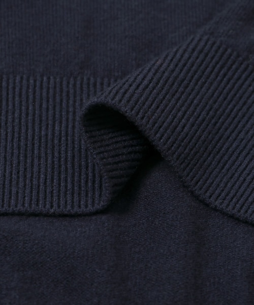 URBAN RESEARCH（アーバンリサーチ）の「Yonetomi　Spiber NEW BASIC KNIT PULLOVER（ニット/セーター・メンズ・24ORANGE/14BLACK/63NAVY・3/4）」の11枚目の写真