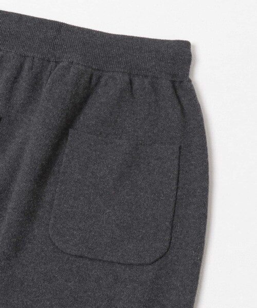 かぐれ（カグレ）の「コットンカシミヤニットスカート（スカート・レディース・CHARCOAL/BROWN・Free）」の14枚目の写真