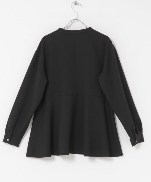 URBAN RESEARCH ROSSO（アーバンリサーチロッソ）の「『UR TECH SMOOTHLUXE』F by ROSSO　サイドペプラムブラウス（シャツ/ブラウス・レディース・BEIGE/C/GRAY/BLACK・Free）」の11枚目の写真