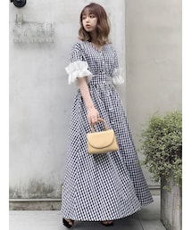 dazzlin | スリーブコットンシャツワンピース(ワンピース)