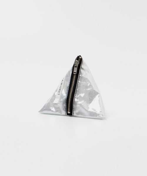 URBAN RESEARCH（アーバンリサーチ）の「MANIA MARKET　PVCテントポーチS（ポーチ・メンズ・Gタマムシ/シルバー/Pタマムシ/Bタマムシ・S）」の6枚目の写真