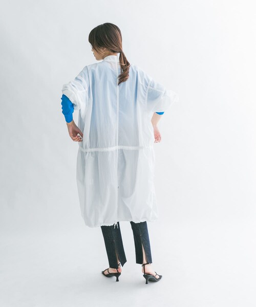 KBF（ケイビーエフ）の「ナイロンモッズコート（モッズコート・レディース・OFF/D.KHAKI・one）」の11枚目の写真