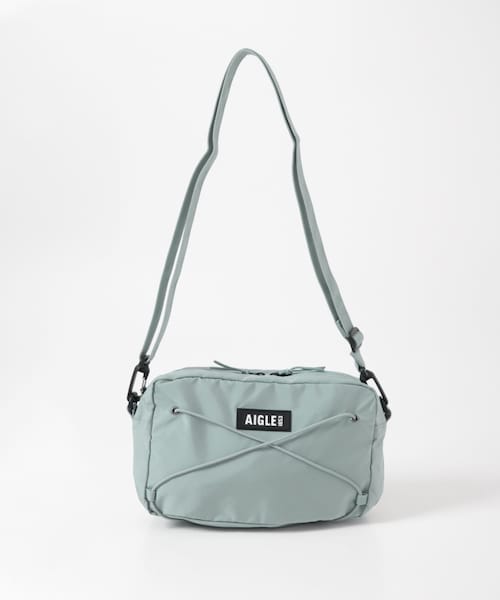 THE GOODLAND MARKET（ザグッドランドマーケット）の「AIGLE　パッカブル ミニショルダーバッグ（ショルダーバッグ・レディース・NOIR/CASHMERE/M.BLUE・one）」の3枚目の写真