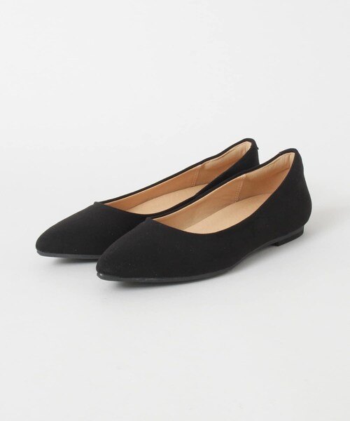 URBAN RESEARCH Sonny Label（アーバンリサーチサニーレーベル）の「コンフォートポインテッドフラットパンプス∴（パンプス・レディース・レッド/ブラック/ネイビー・23/23.5/24/24.5）」の5枚目の写真