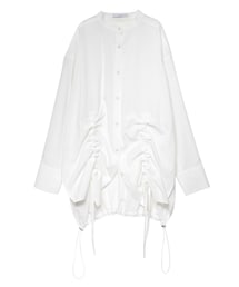 UN3D. | HEM GATHER SH(シャツ/ブラウス)