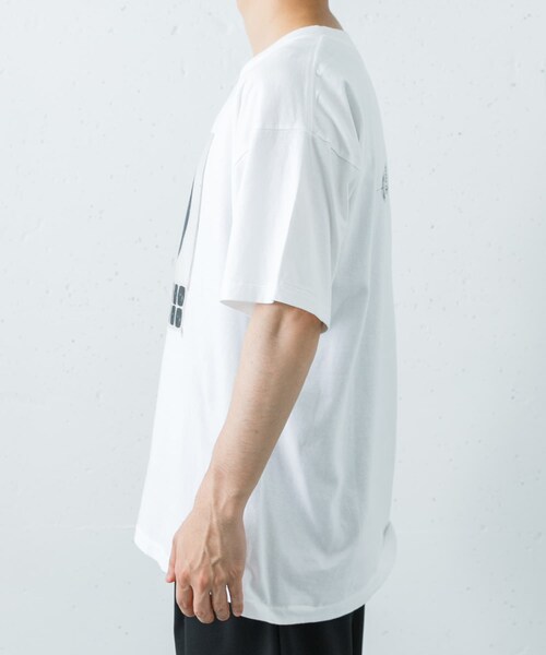 URBAN RESEARCH（アーバンリサーチ）の「semoh　SOUNDSYSTEM WIP T-SHIRTS（Tシャツ/カットソー・メンズ・WHITE/BLACK・L/XL）」の6枚目の写真