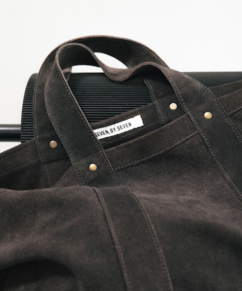URBAN RESEARCH(アーバンリサーチ)の「『別注』SEVEN BY SEVEN×URBAN RESEARCH LEATHER TOTE BAG(トートバッグ・メンズ・Dark Brown・FREE)」の3枚目の写真