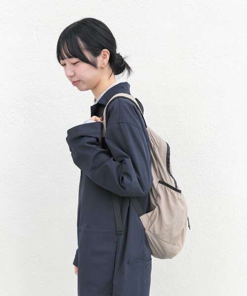 EKAL（エカル）の「EASY DAYPACK（バックパック/リュック・レディース・ブラック/グレージュ/ブルー/ベージュ・One）」の20枚目の写真