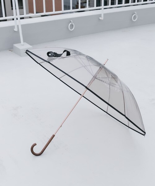 SMELLY（スメリー）の「Wpc.　ユニセックス 12Kプラスチックアンブレラ（長傘・レディース・BRN/NVY/GRY・FREE/one）」の5枚目の写真