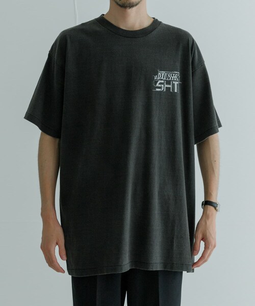 URBAN RESEARCH（アーバンリサーチ）の「semoh　Sing T-shirts（Tシャツ/カットソー・メンズ・BLACK/WHITE/GREY・2/3）」の4枚目の写真