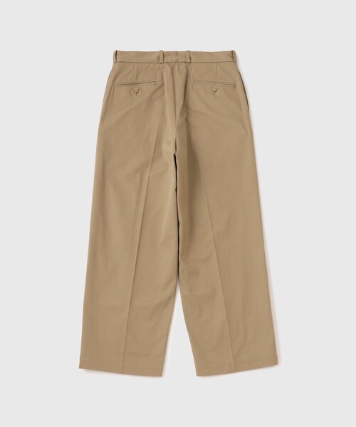 ADAM ET ROPE'(アダムエロペ)の「【blurhmsROOTSTOCK/ブラームスルーツストック】2046D Chino Pants(チノパンツ・メンズ・ブラック/ベージュ・2/3)」の14枚目の写真